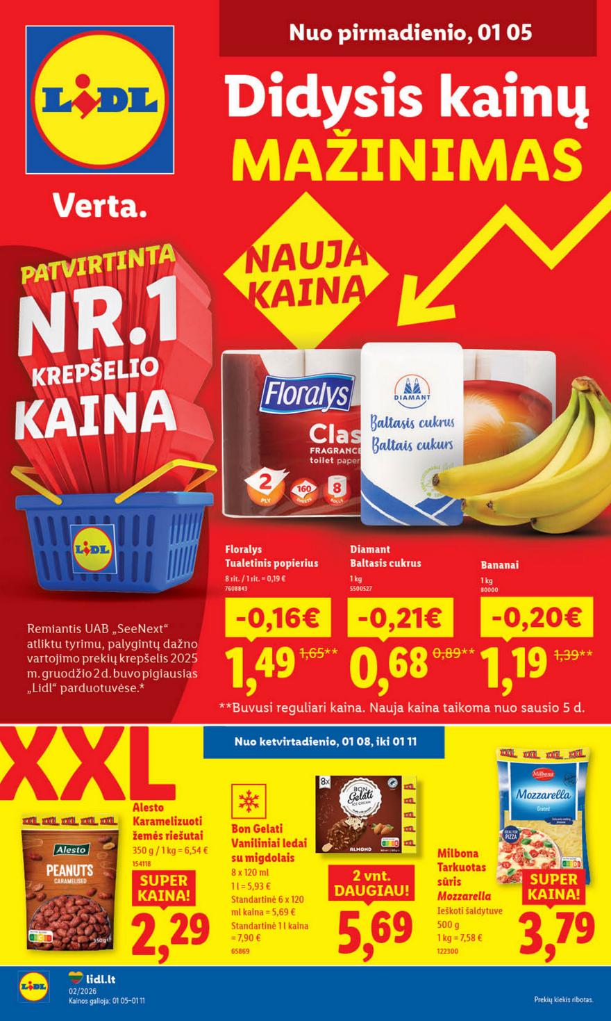 Lidl leidinys akcijos nuo 
  2026-01-05 iki 
  2026-01-11 | Leidinukas.lt puslapis 1