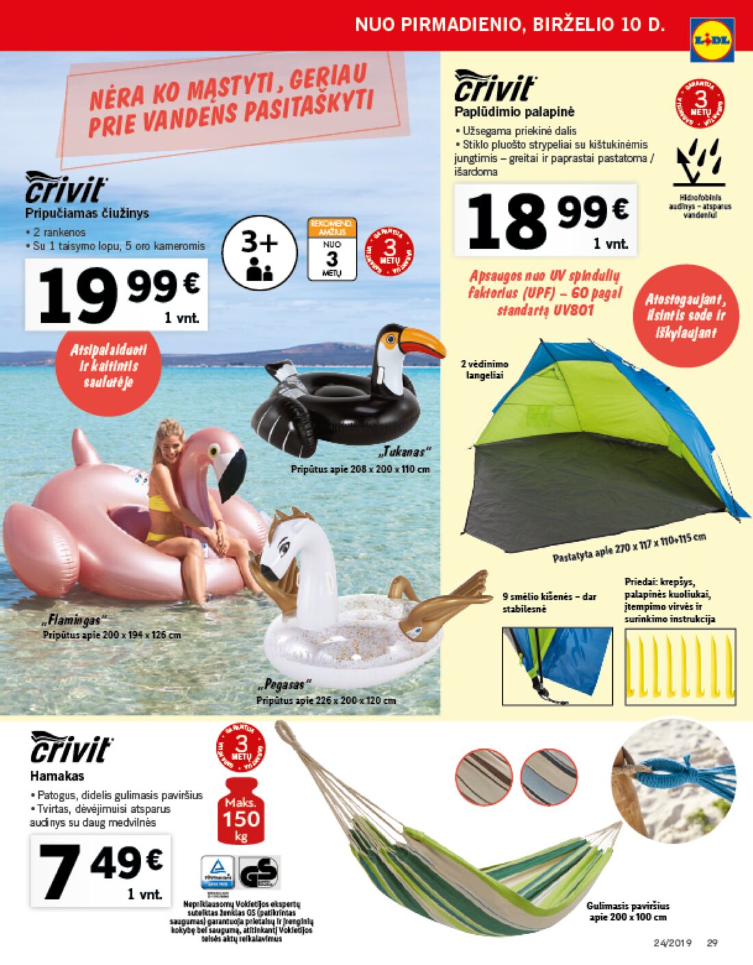 Lidl savaitinis leidinys akcijos nuo 
  2019-06-10 iki 
  2019-06-16 | Leidinukas.lt puslapis 29