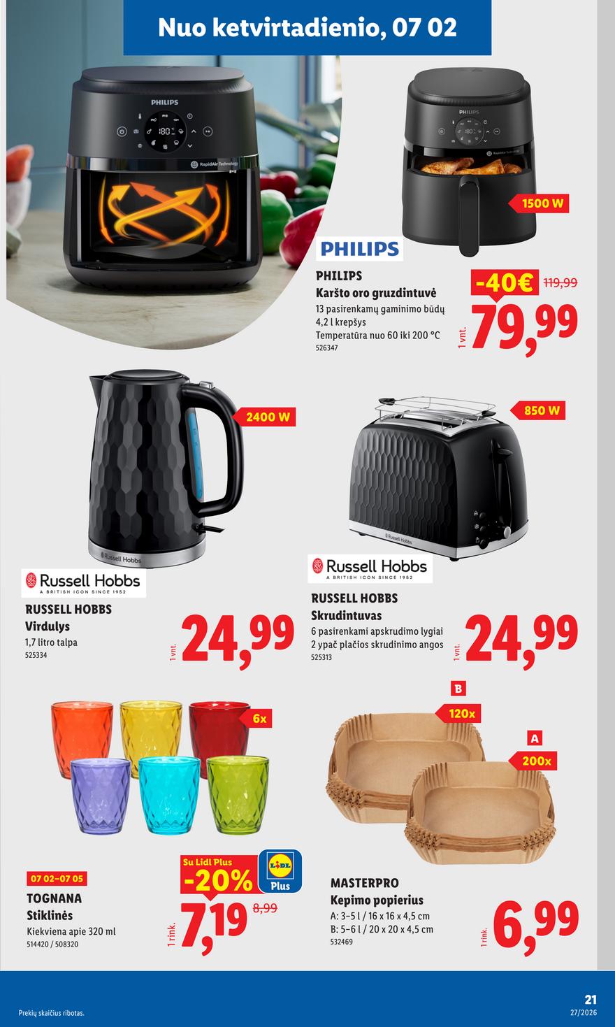 Lidl leidinys akcijos nuo 
  2026-06-29 iki 
  2026-07-05 | Leidinukas.lt puslapis 21
