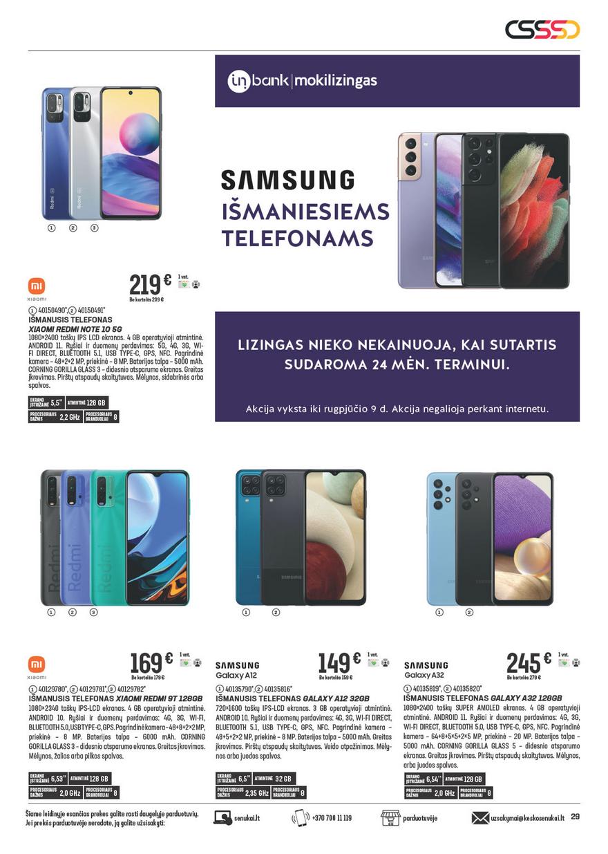 Senukai leidinys akcijos nuo 
  2021-07-01 iki 
  2021-08-09 | Leidinukas.lt puslapis 29