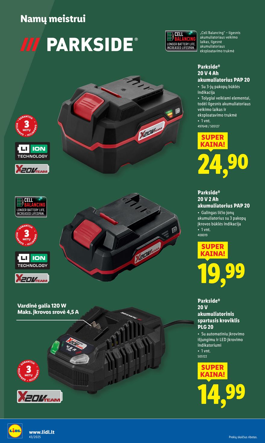 Lidl leidinys akcijos nuo 
  2025-10-20 iki 
  2025-10-26 | Leidinukas.lt puslapis 6