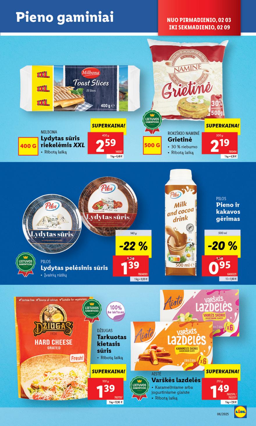 Lidl leidinys naujas akcijos nuo 
  2025-02-03 iki 
  2025-02-09 | Leidinukas.lt puslapis 20