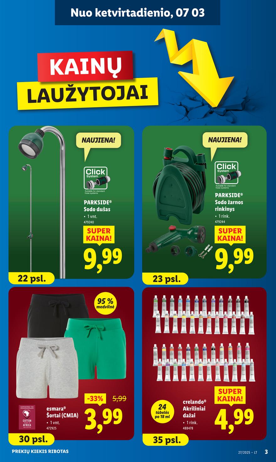 Lidl ne maisto leidinys akcijos nuo 
  2025-06-30 iki 
  2025-07-06 | Leidinukas.lt puslapis 3