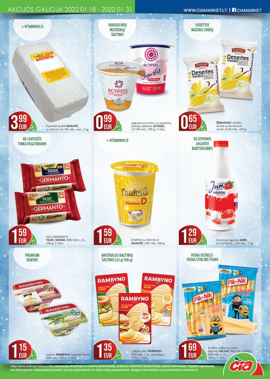 Čia market leidinys akcijos nuo 
  2022-01-18 iki 
  2022-01-31 | Leidinukas.lt puslapis 2