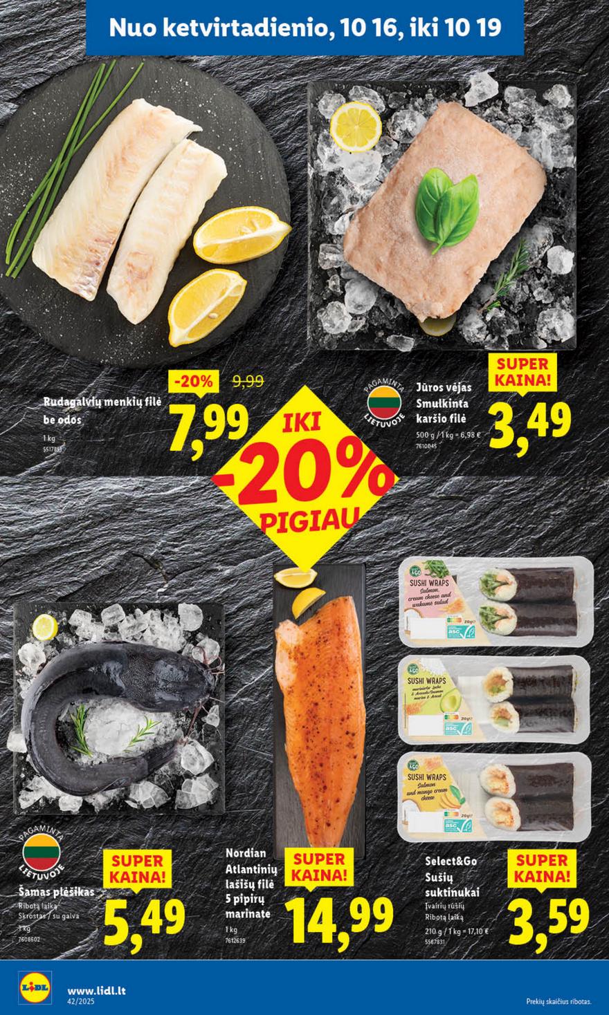 Lidl leidinys naujas akcijos nuo 
  2025-10-13 iki 
  2025-10-19 | Leidinukas.lt puslapis 58