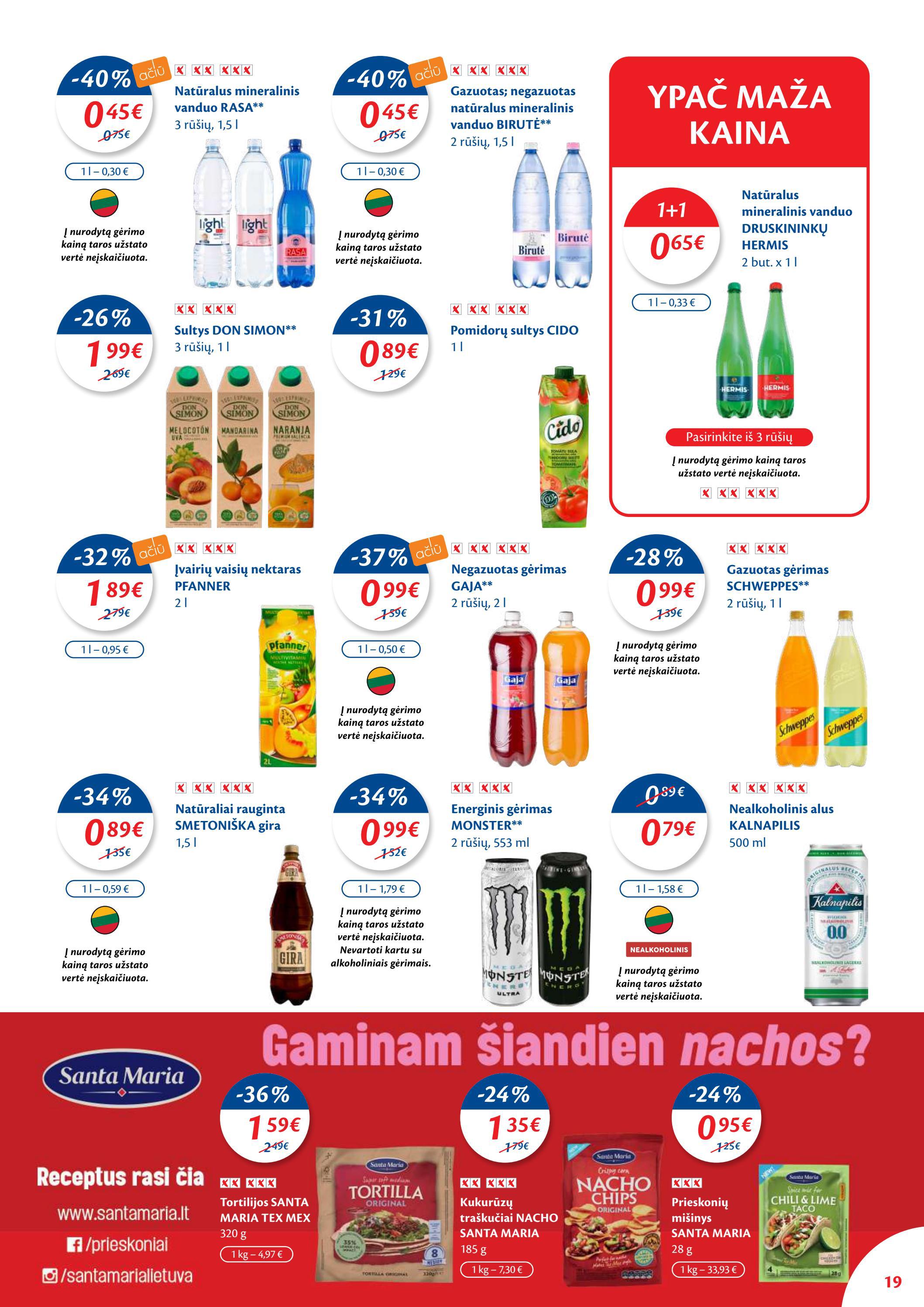 Maxima kaininis leidinys akcijos nuo 
  2022-04-19 iki 
  2022-04-25 | Leidinukas.lt puslapis 19