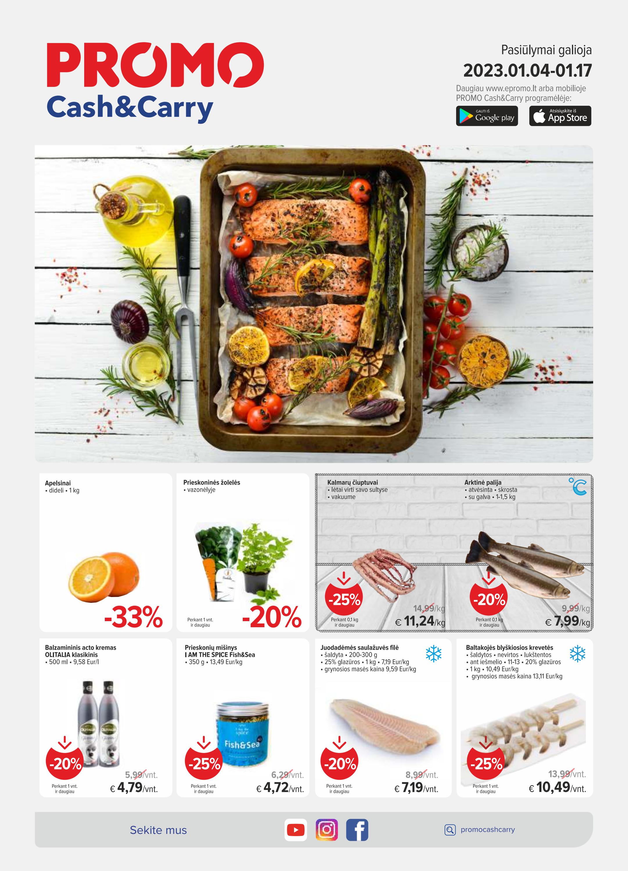 Promo pasiūlymų leidinys akcijos nuo 
  2023-01-04 iki 
  2023-01-17 | Leidinukas.lt puslapis 1