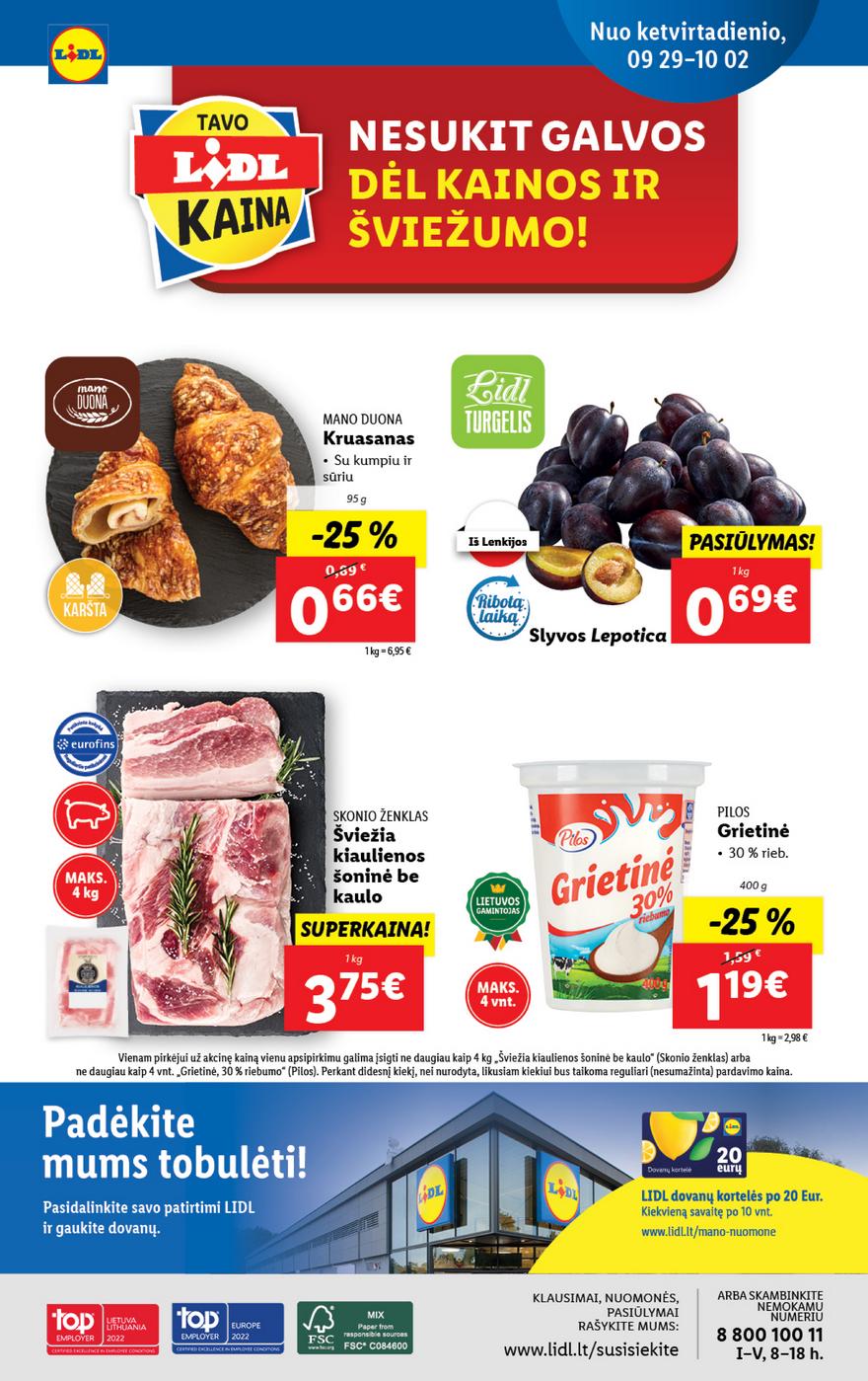 Lidl maisto prekių pasiūlymai akcijos nuo 
  2022-09-26 iki 
  2022-10-02 | Leidinukas.lt puslapis 42