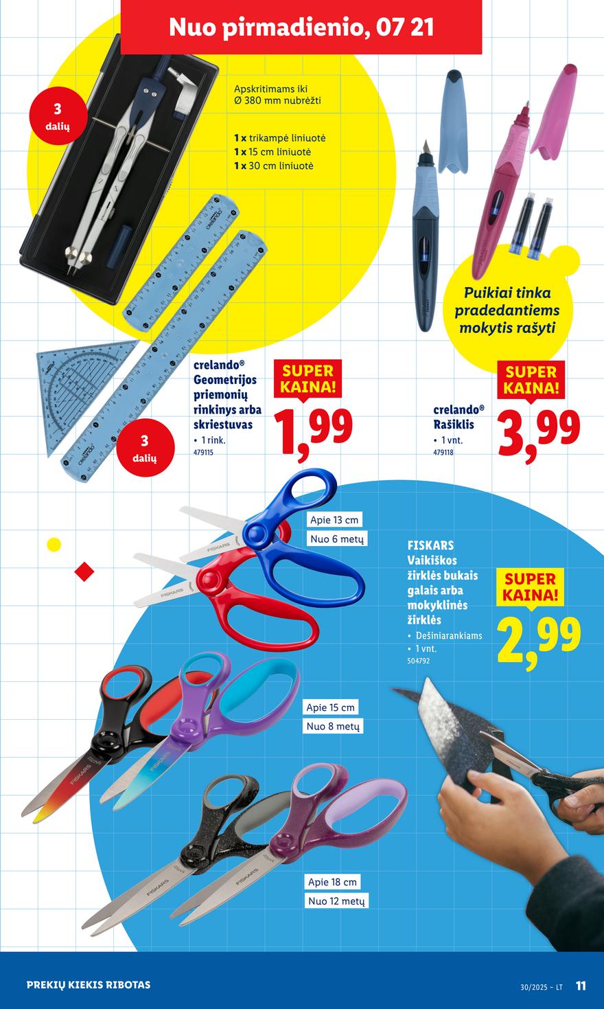 Lidl ne maisto leidinys akcijos nuo 
  2025-07-21 iki 
  2025-07-27 | Leidinukas.lt puslapis 11