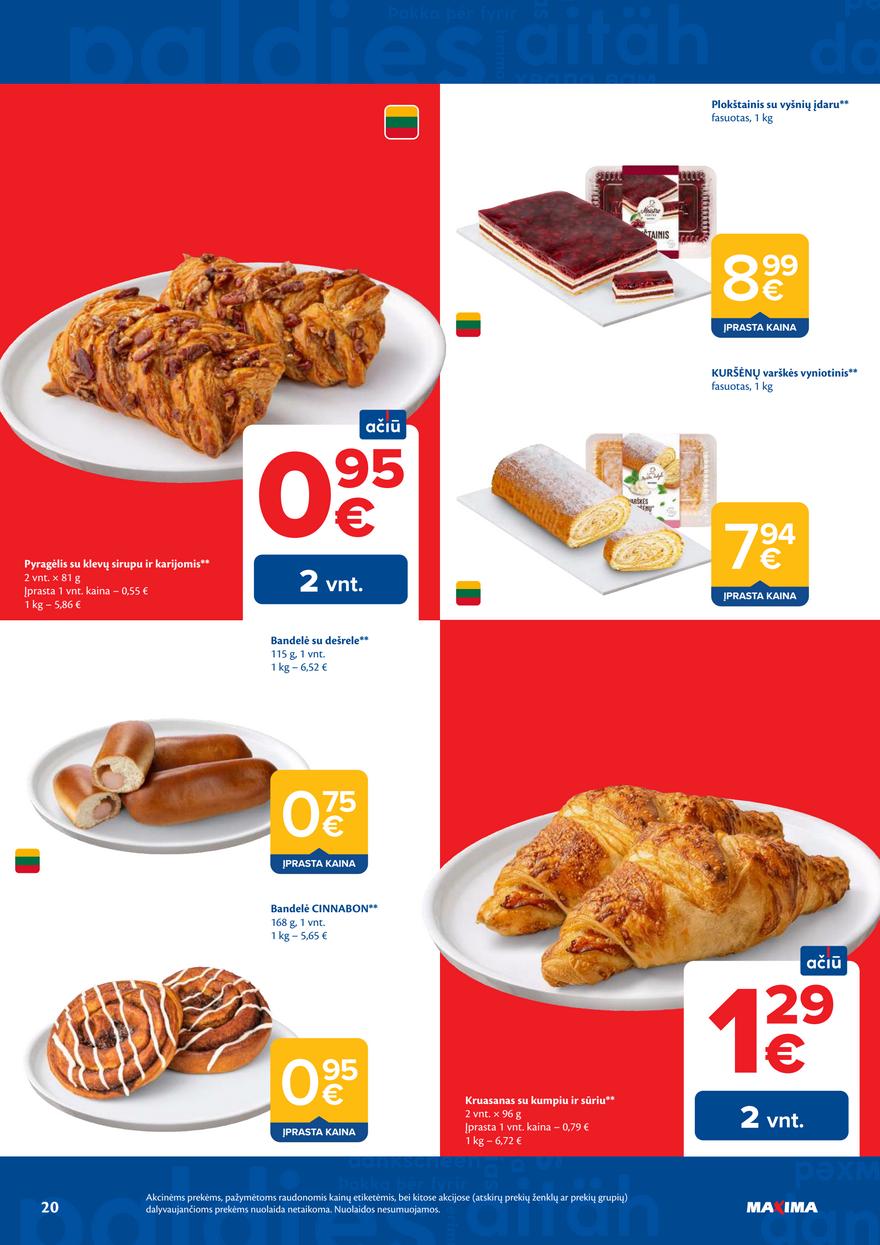 Maxima leidinys akcijos nuo 
  2026-04-21 iki 
  2026-04-27 | Leidinukas.lt puslapis 20