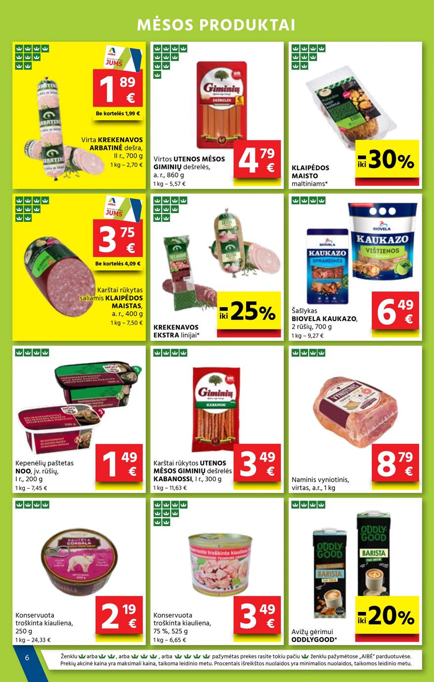 Aibė leidinys akcijos nuo 
  2025-08-07 iki 
  2025-08-19 | Leidinukas.lt puslapis 6