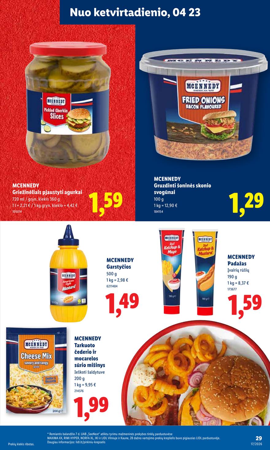 Lidl leidinys akcijos nuo 
  2026-04-20 iki 
  2026-04-26 | Leidinukas.lt puslapis 23
