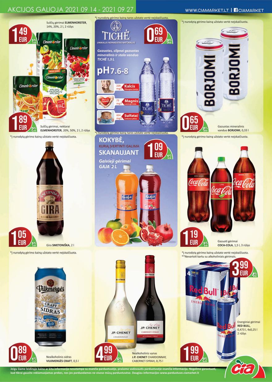 Čia market leidinys akcijos nuo 
  2021-09-14 iki 
  2021-09-27 | Leidinukas.lt puslapis 11