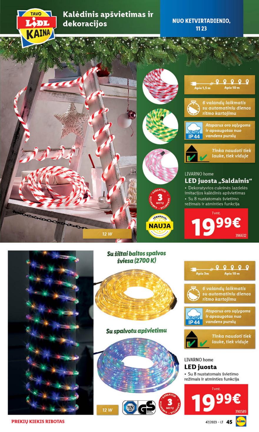 Ldil ne maisto prekių pasiūlymai akcijos nuo 
  2023-11-20 iki 
  2023-11-26 | Leidinukas.lt puslapis 45