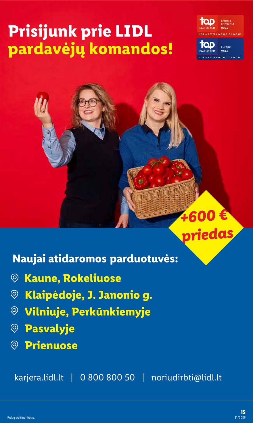Lidl leidinys akcijos nuo 
  2026-07-27 iki 
  2026-08-02 | Leidinukas.lt puslapis 15