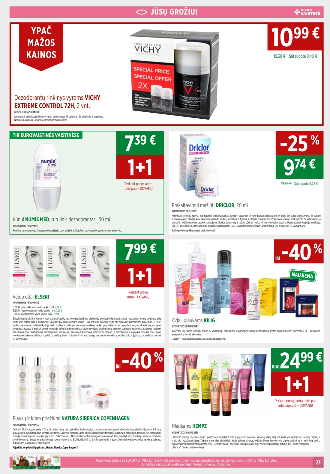 Euro vaistinė leidinys akcijos nuo 
  2019-08-01 iki 
  2019-08-31 | Leidinukas.lt puslapis 23