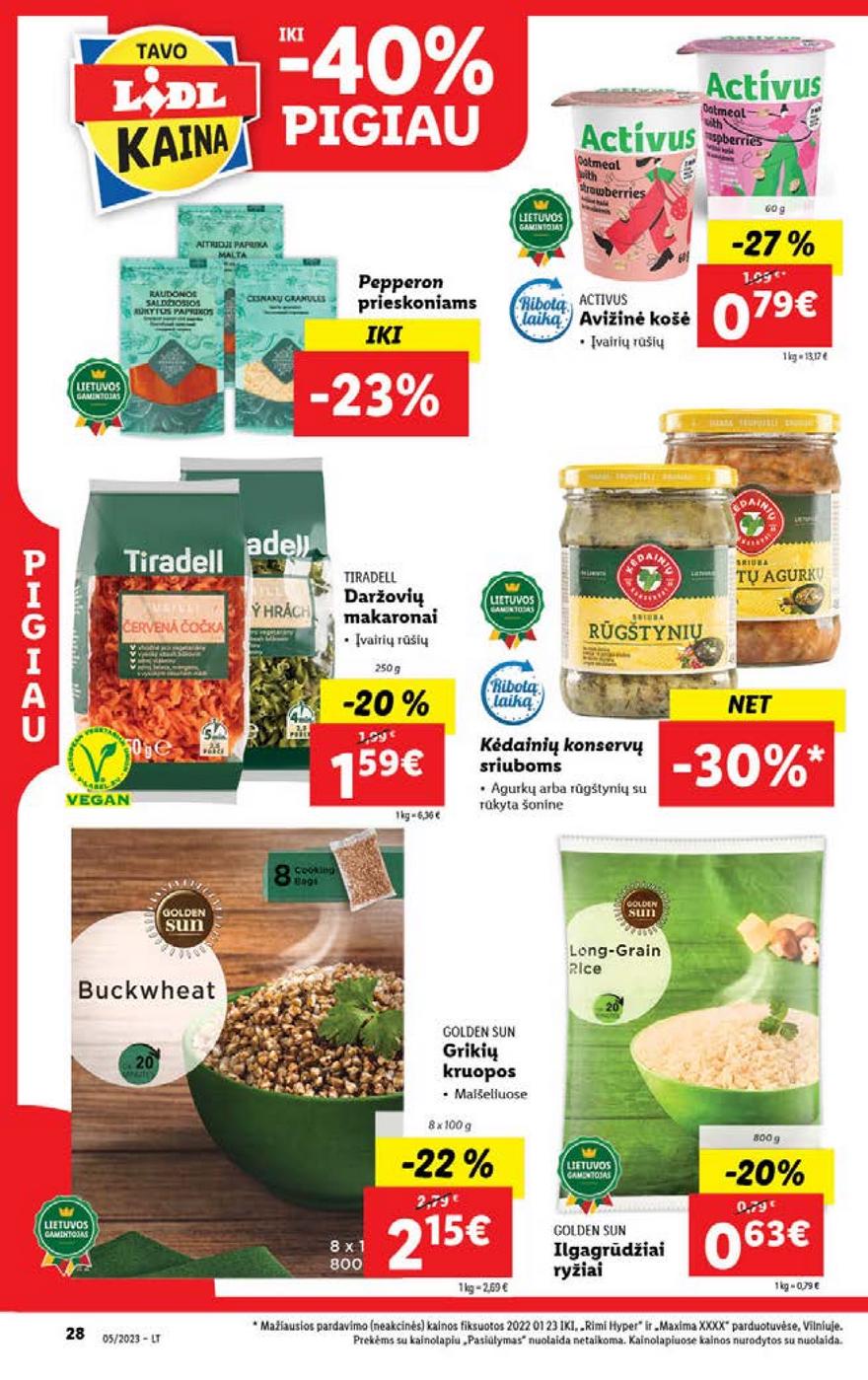 Ldil maisto leidinys akcijos nuo 
  2023-01-30 iki 
  2023-02-06 | Leidinukas.lt puslapis 28