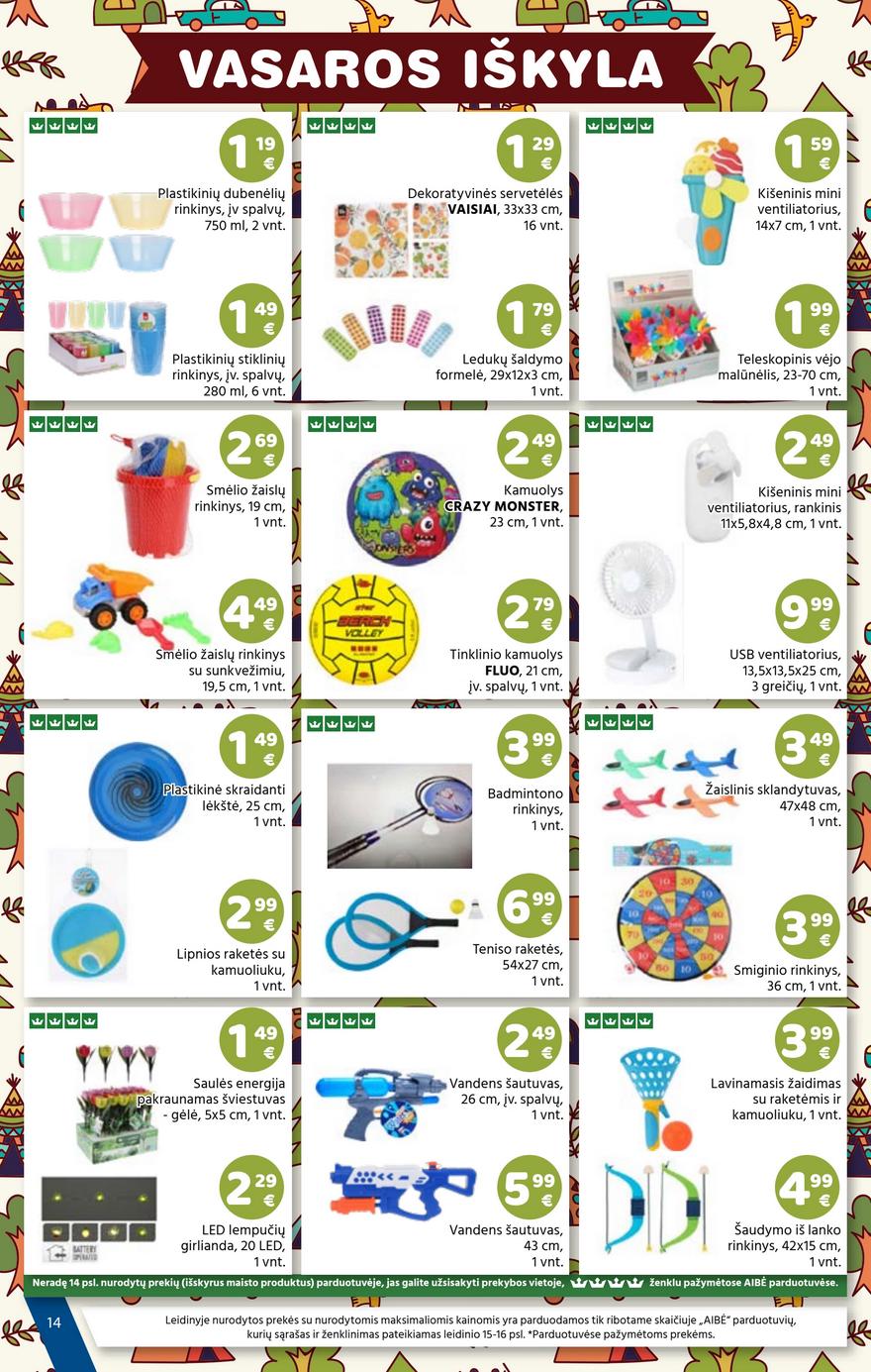 Aibė leidinys akcijos nuo 
  2025-06-26 iki 
  2025-07-08 | Leidinukas.lt puslapis 14