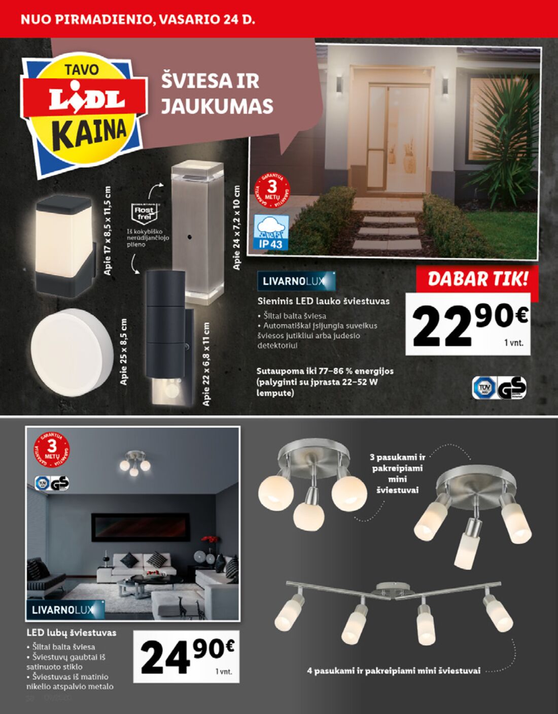 Lidl savaitinis leidinys akcijos nuo 
  2020-02-24 iki 
  2020-03-01 | Leidinukas.lt puslapis 38