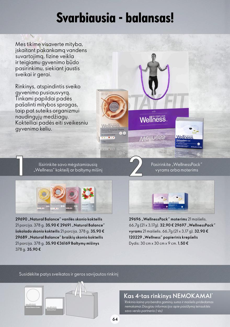 Oriflame katalogas akcijos nuo 
  2022-06-08 iki 
  2022-06-28 | Leidinukas.lt puslapis 64