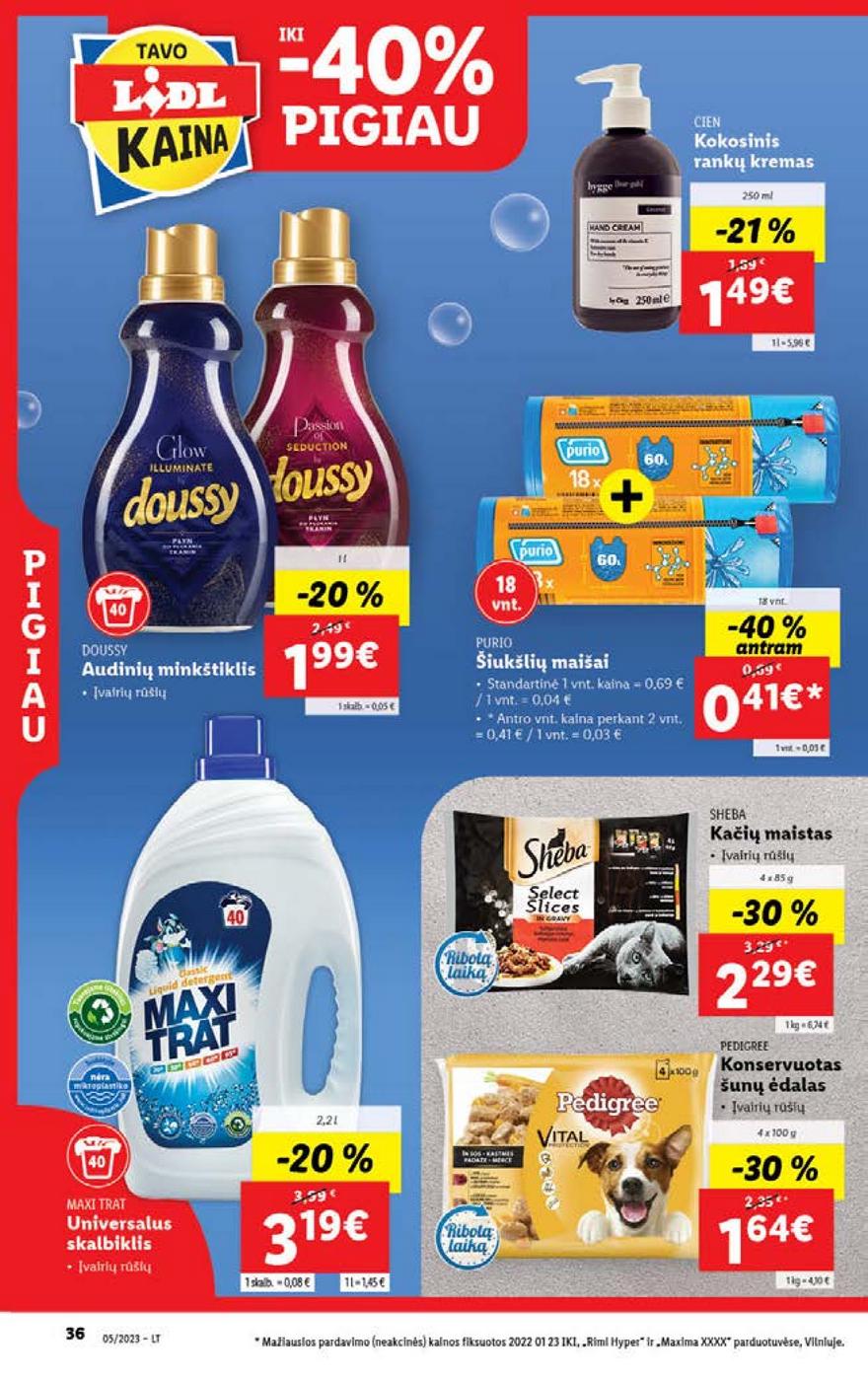 Ldil maisto leidinys akcijos nuo 
  2023-01-30 iki 
  2023-02-06 | Leidinukas.lt puslapis 36