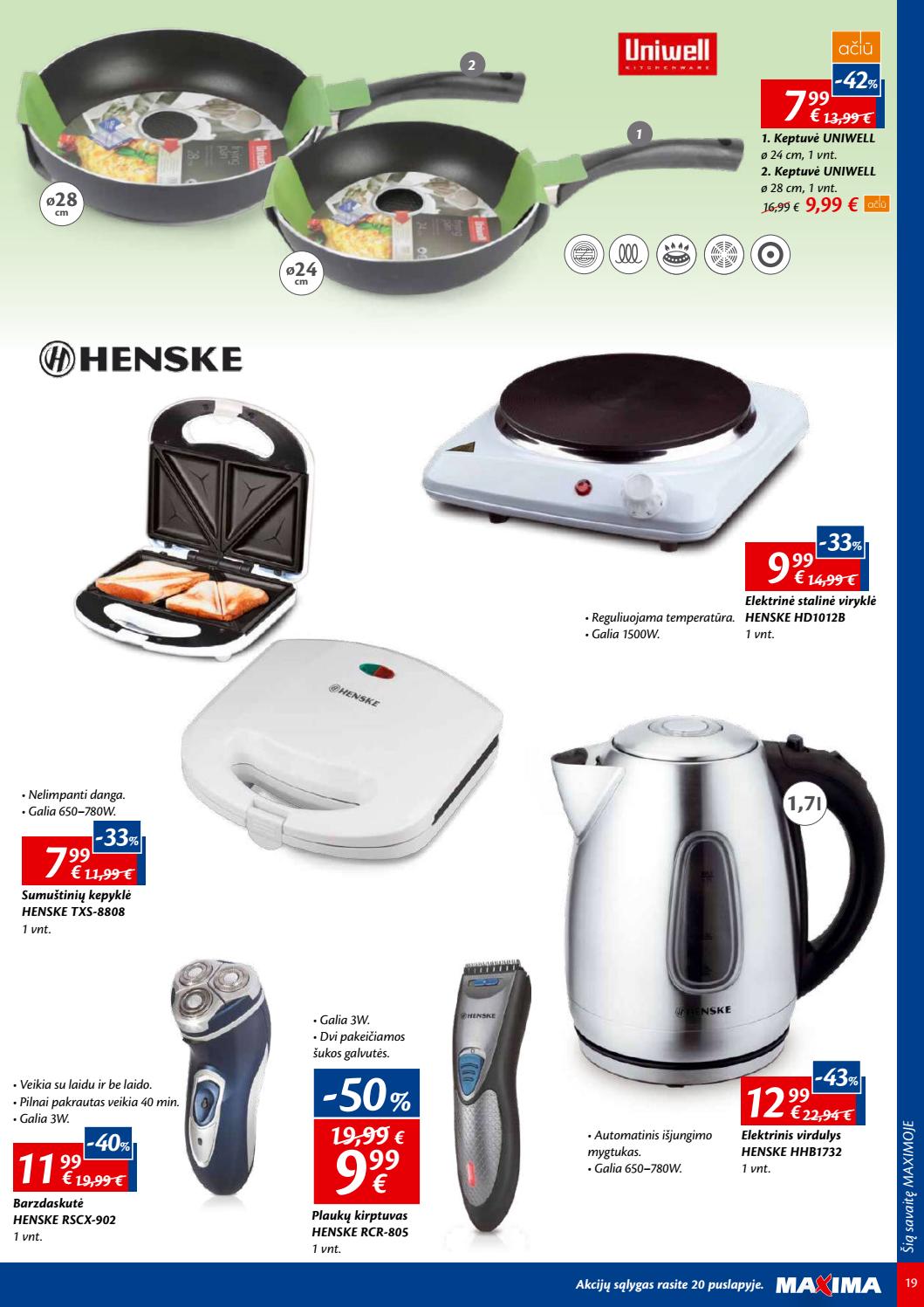 Maxima kaininis leidinys akcijos nuo 
  2019-06-11 iki 
  2019-06-17 | Leidinukas.lt puslapis 19