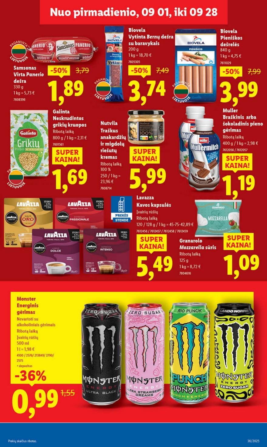 Lidl leidinys akcijos nuo 
  2025-09-01 iki 
  2025-09-07 | Leidinukas.lt puslapis 23