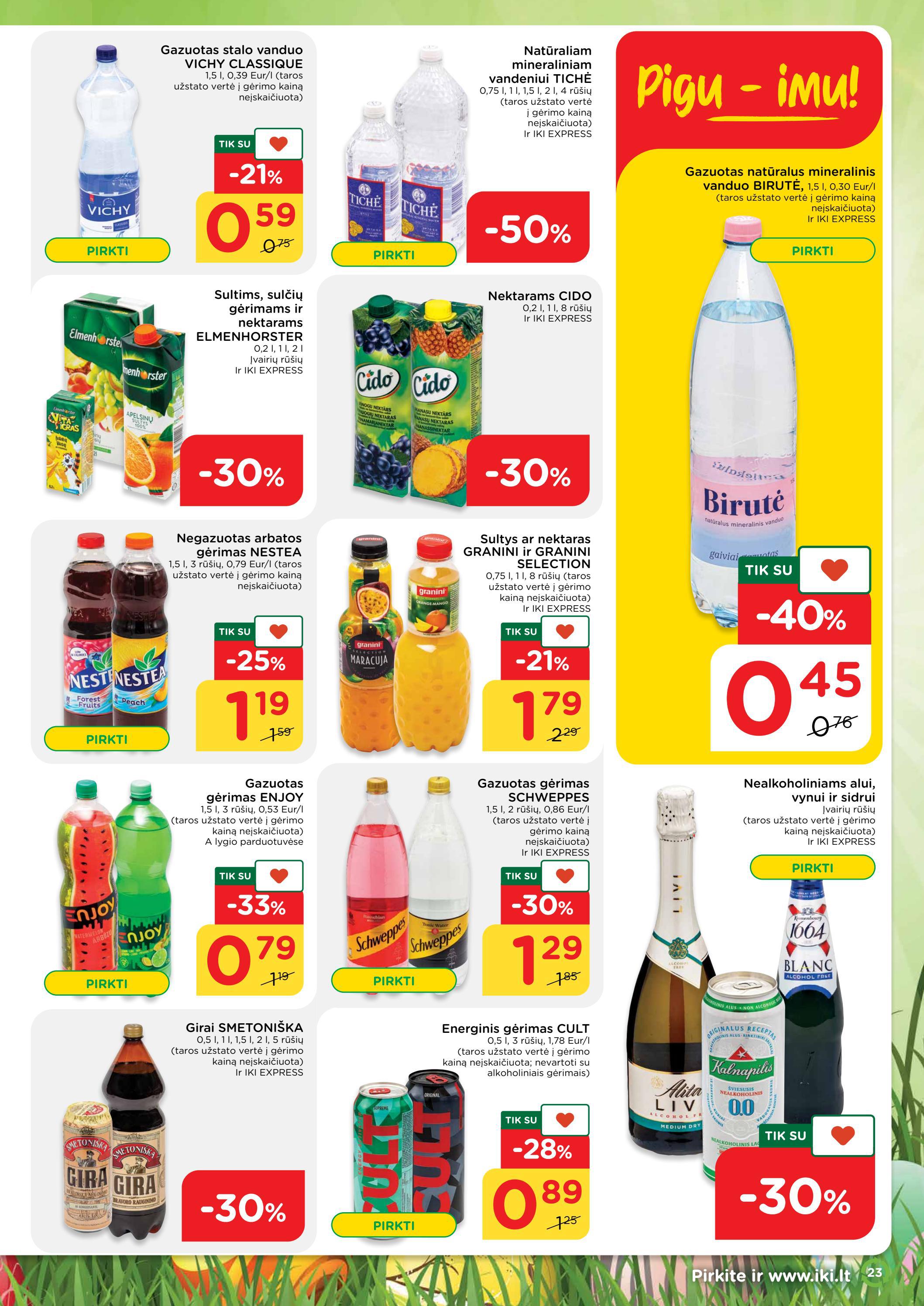 Iki savaitės leidinys akcijos nuo 
  2022-04-11 iki 
  2022-04-16 | Leidinukas.lt puslapis 23