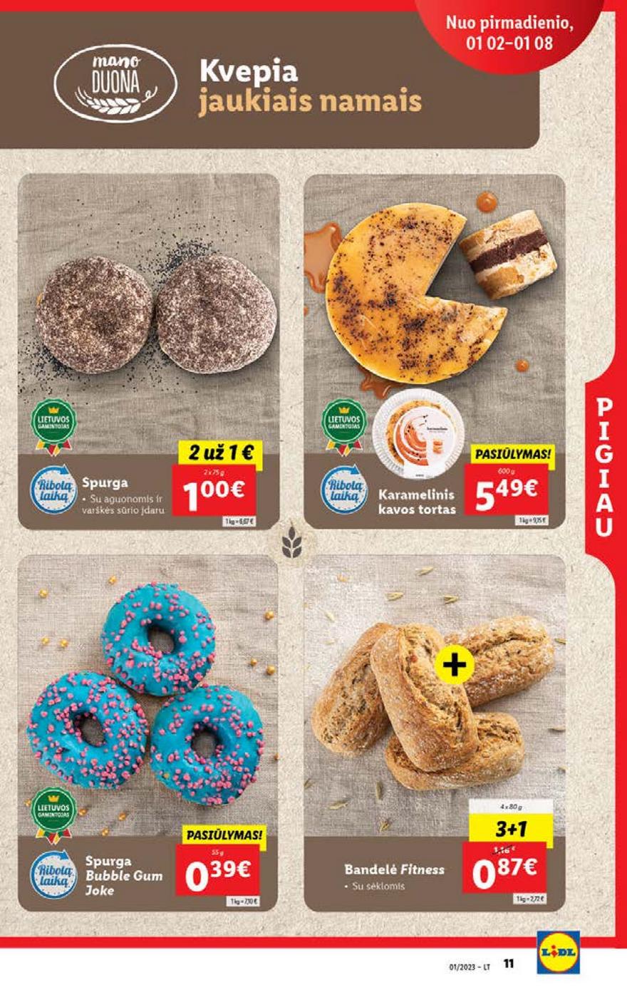 Ldil maisto leidinys akcijos nuo 
  2023-01-02 iki 
  2023-01-08 | Leidinukas.lt puslapis 11