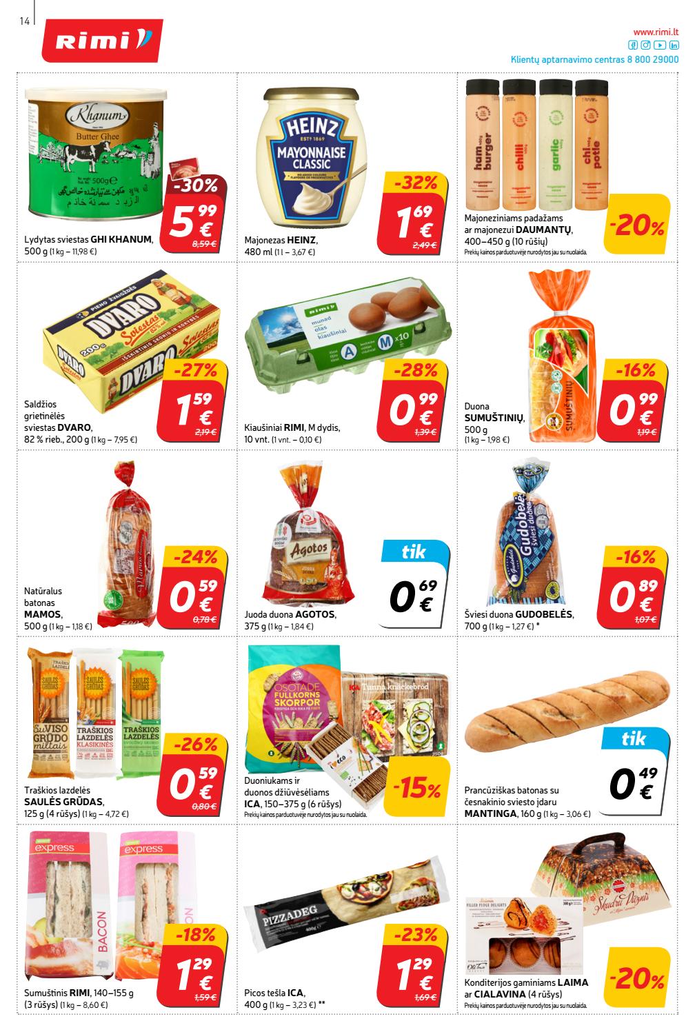 Rimi savaitinis leidinys akcijos nuo 
  2020-05-26 iki 
  2020-06-01 | Leidinukas.lt puslapis 14
