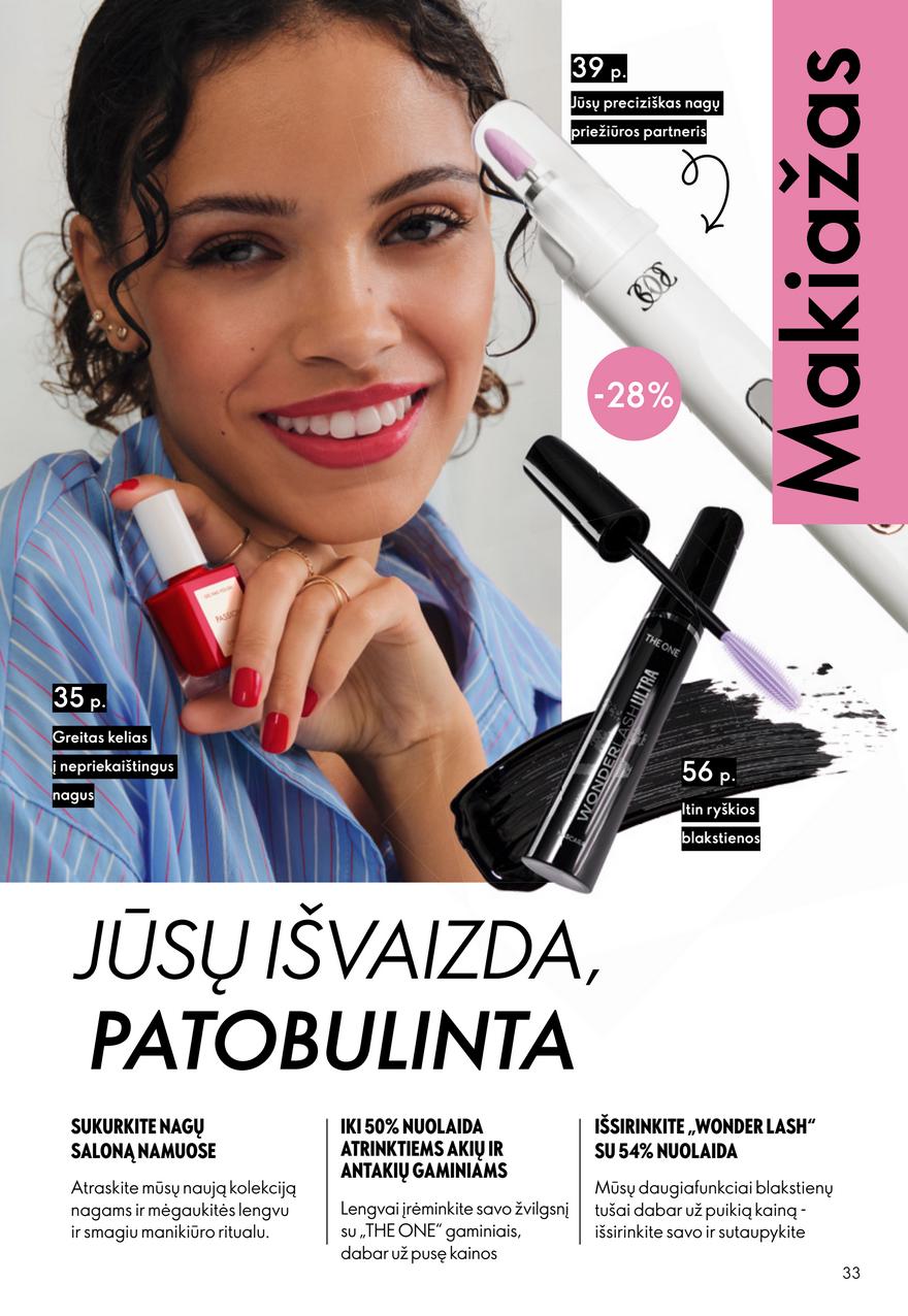 Oriflame katalogas akcijos nuo 
  2026-04-22 iki 
  2026-05-12 | Leidinukas.lt puslapis 33