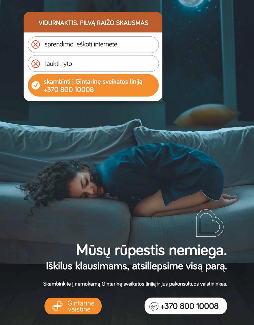 Gintarinės vaistinės leidinys akcijos nuo 
  2024-08-01 iki 
  2024-08-31 | Leidinukas.lt puslapis 6