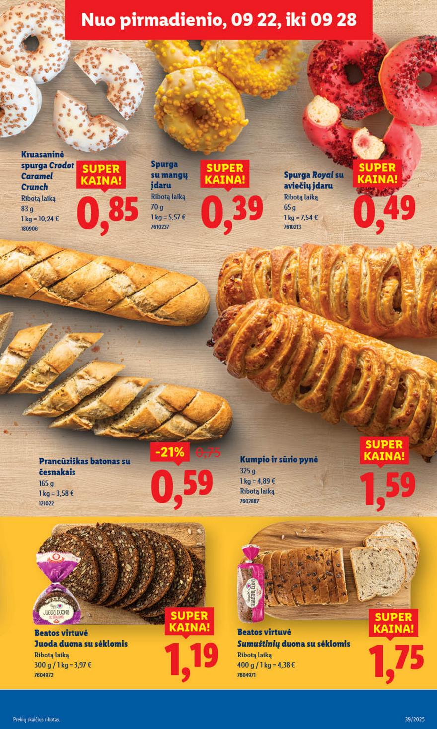 Lidl leidinys naujas akcijos nuo 
  2025-09-22 iki 
  2025-09-28 | Leidinukas.lt puslapis 7