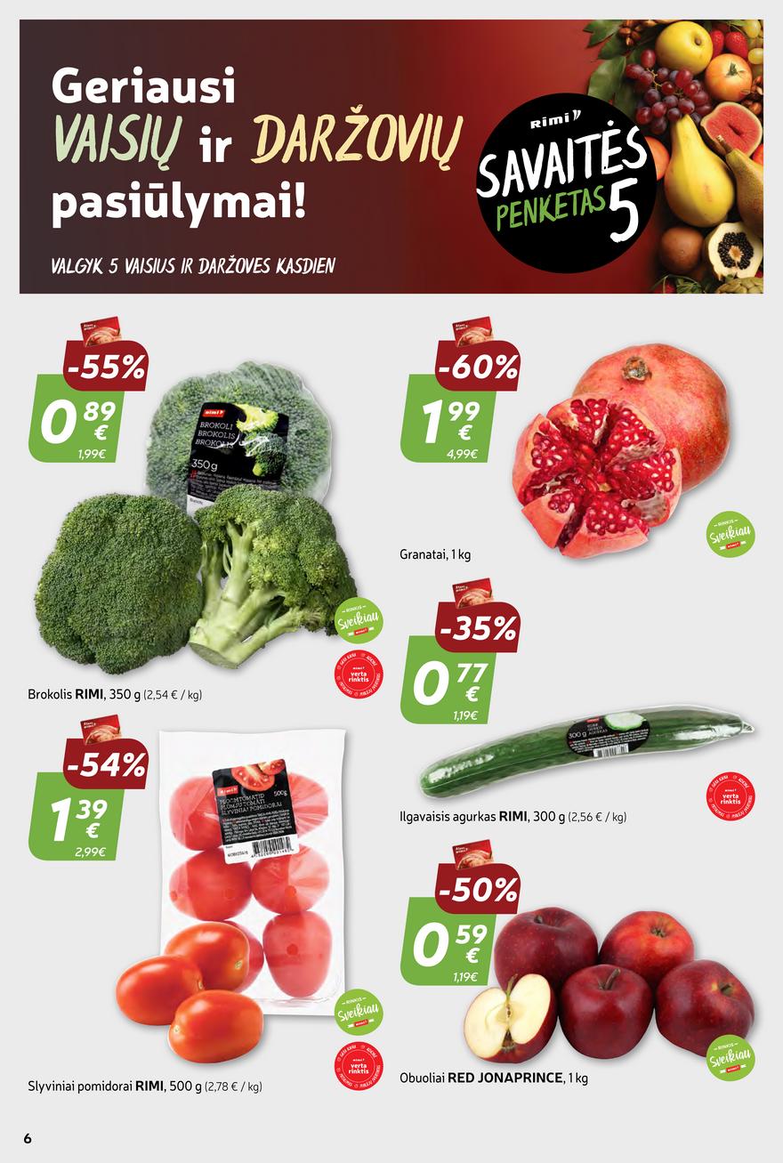 Rimi savaitinis leidinys akcijos nuo 
  2024-01-30 iki 
  2024-02-05 | Leidinukas.lt puslapis 6