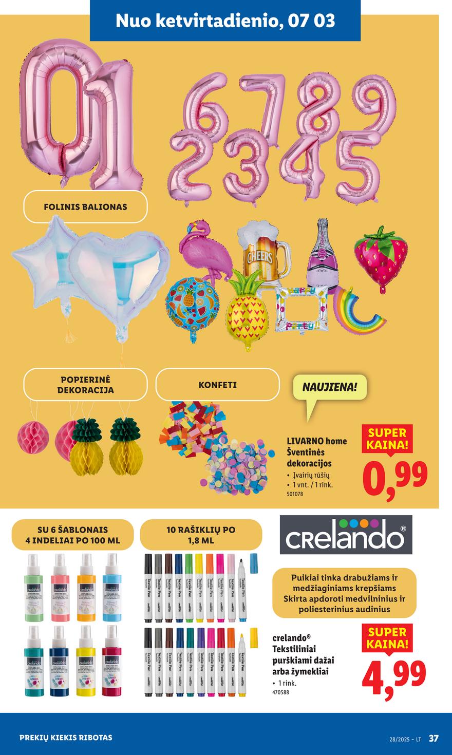 Lidl ne maisto leidinys akcijos nuo 
  2025-06-30 iki 
  2025-07-06 | Leidinukas.lt puslapis 37