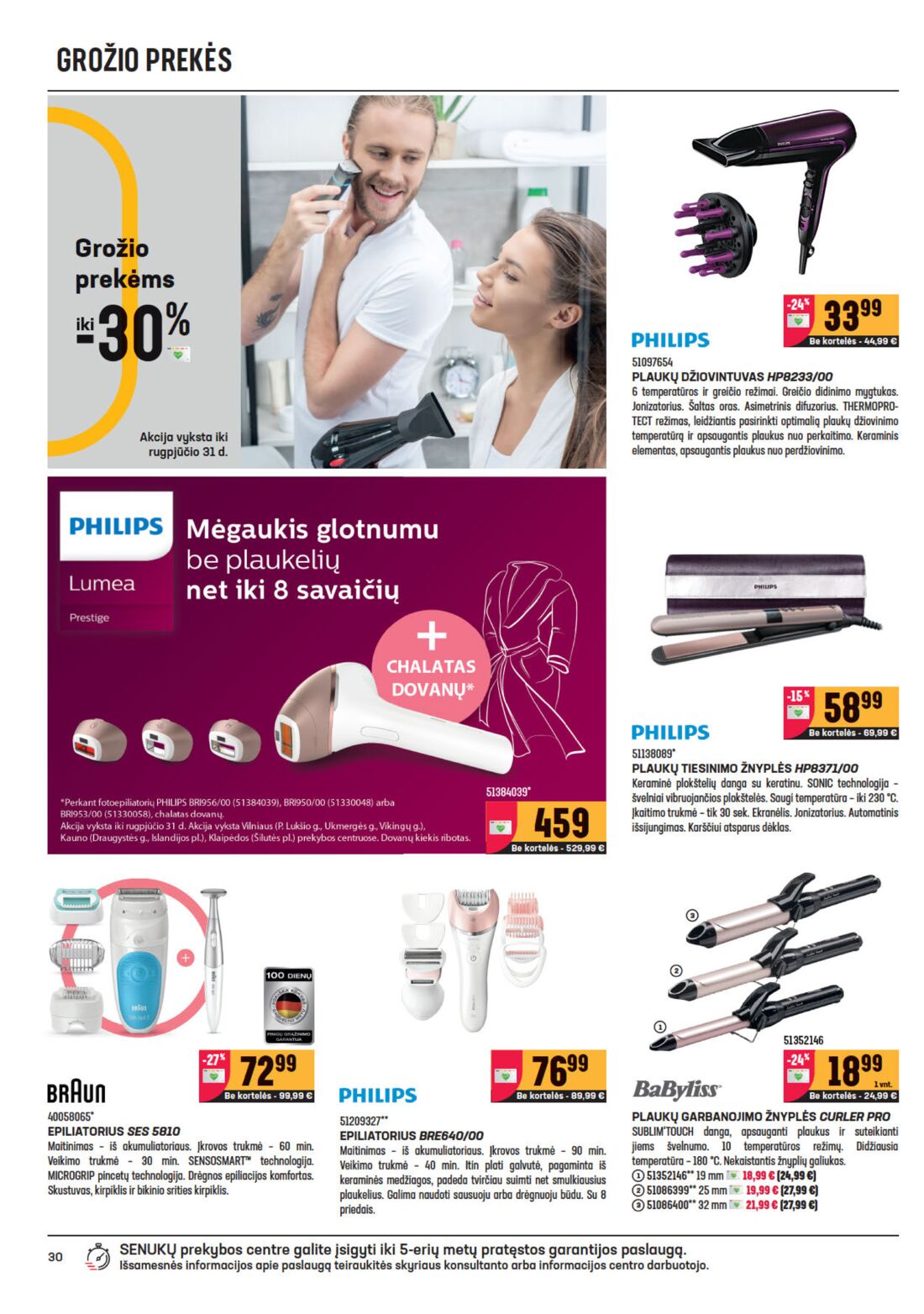 Senukai reklaminis leidinys akcijos nuo 
  2020-08-05 iki 
  2020-08-31 | Leidinukas.lt puslapis 30