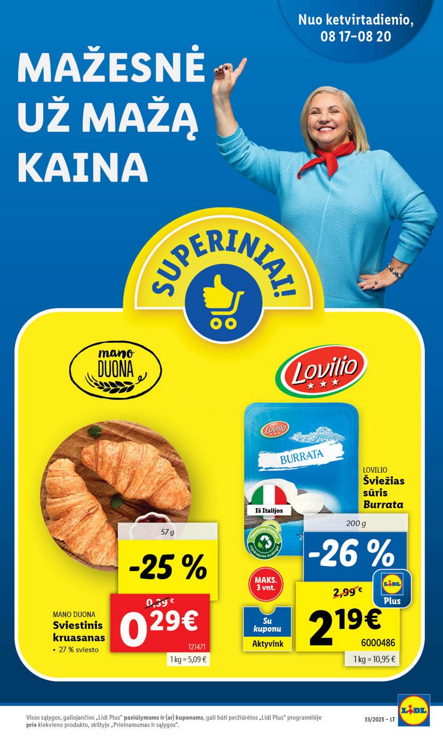 Lidl pasiūlymai akcijos nuo 
  2023-08-14 iki 
  2023-08-20 | Leidinukas.lt puslapis 11