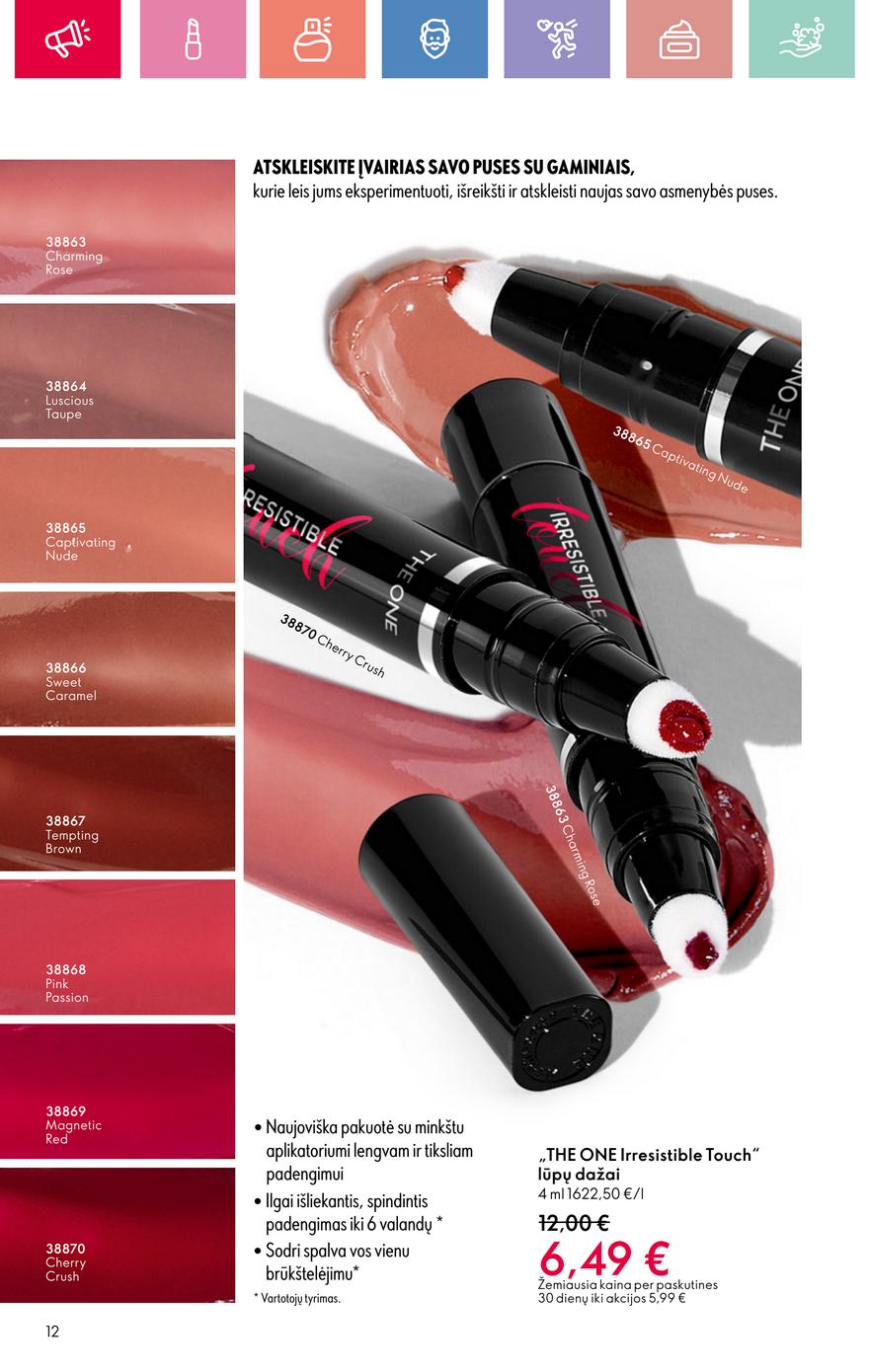 Oriflame katalogas akcijos nuo 
  2025-08-24 iki 
  2025-09-13 | Leidinukas.lt puslapis 12