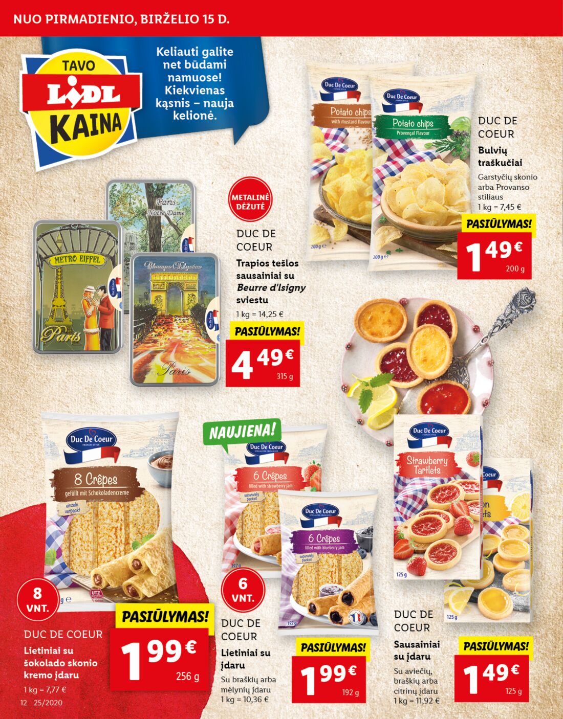 Lidl savaitinis leidinys akcijos nuo 
  2020-06-15 iki 
  2020-06-21 | Leidinukas.lt puslapis 12