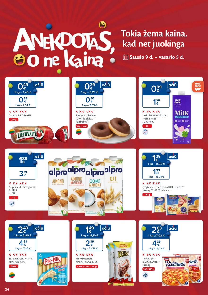 Maxima kaininis leidinys akcijos nuo 
  2024-01-09 iki 
  2024-01-15 | Leidinukas.lt puslapis 24