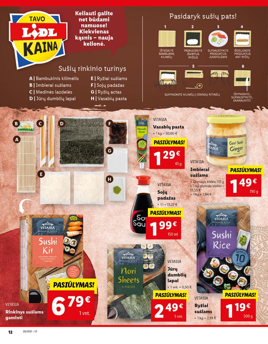 Lidl maisto prekių pasiūlymai akcijos nuo 
  2021-05-17 iki 
  2021-05-23 | Leidinukas.lt puslapis 12