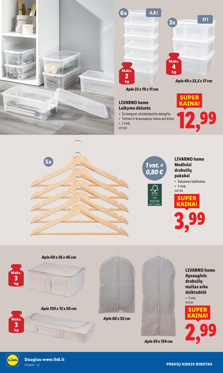 Lidl ne maisto leidinys akcijos nuo 
  2025-06-30 iki 
  2025-07-06 | Leidinukas.lt puslapis 10