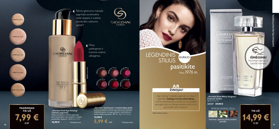Oriflame katalogas akcijos nuo 
  2019-08-01 iki 
  2019-08-31 | Leidinukas.lt puslapis 9