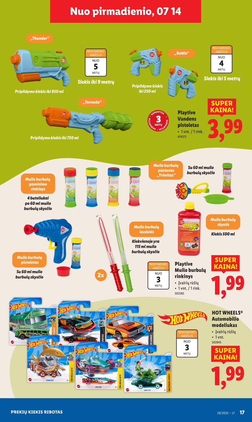 Lidl ne maisto leidinys akcijos nuo 
  2025-07-14 iki 
  2025-07-20 | Leidinukas.lt puslapis 17