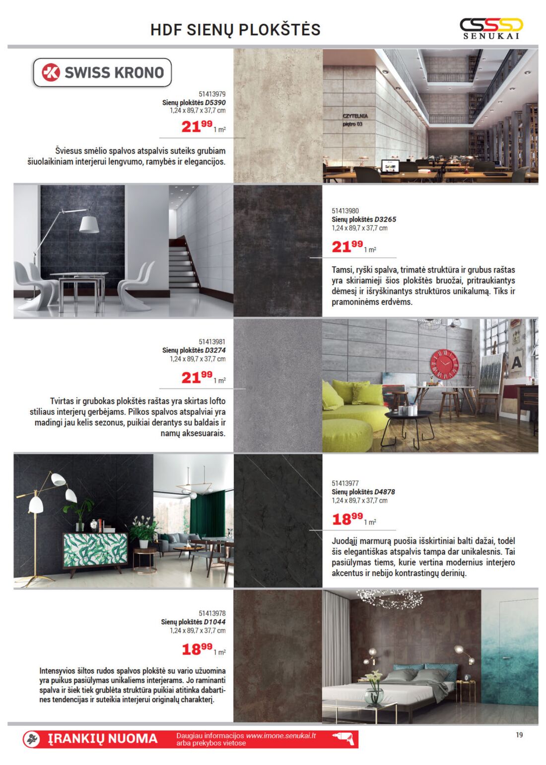 Senukai reklaminis leidinys akcijos nuo 
  2019-10-03 iki 
  2019-11-05 | Leidinukas.lt puslapis 19