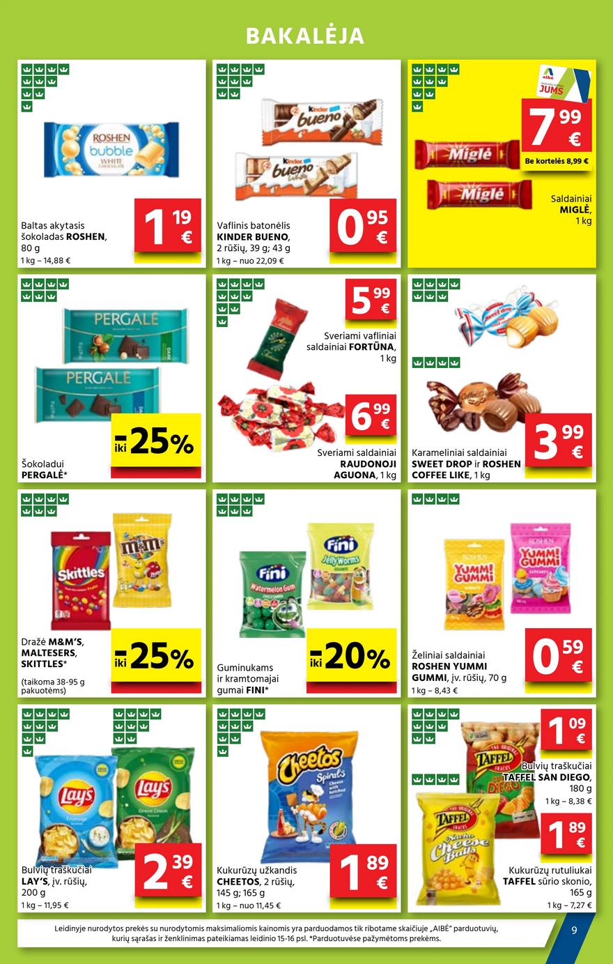 Aibė leidinys akcijos nuo 
  2025-09-18 iki 
  2025-09-30 | Leidinukas.lt puslapis 9