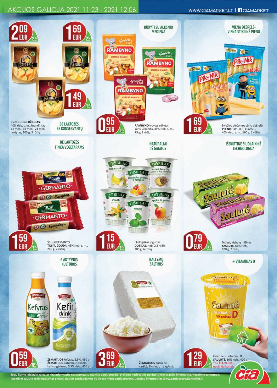 Čia market leidinys akcijos nuo 
  2021-11-23 iki 
  2021-12-06 | Leidinukas.lt puslapis 2