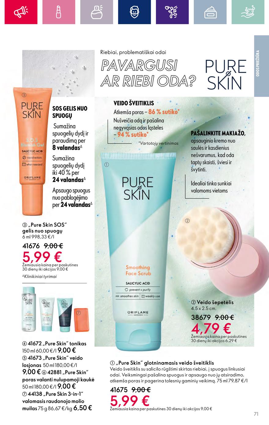 Oriflame katalogas akcijos nuo 
  2023-10-25 iki 
  2023-11-07 | Leidinukas.lt puslapis 71