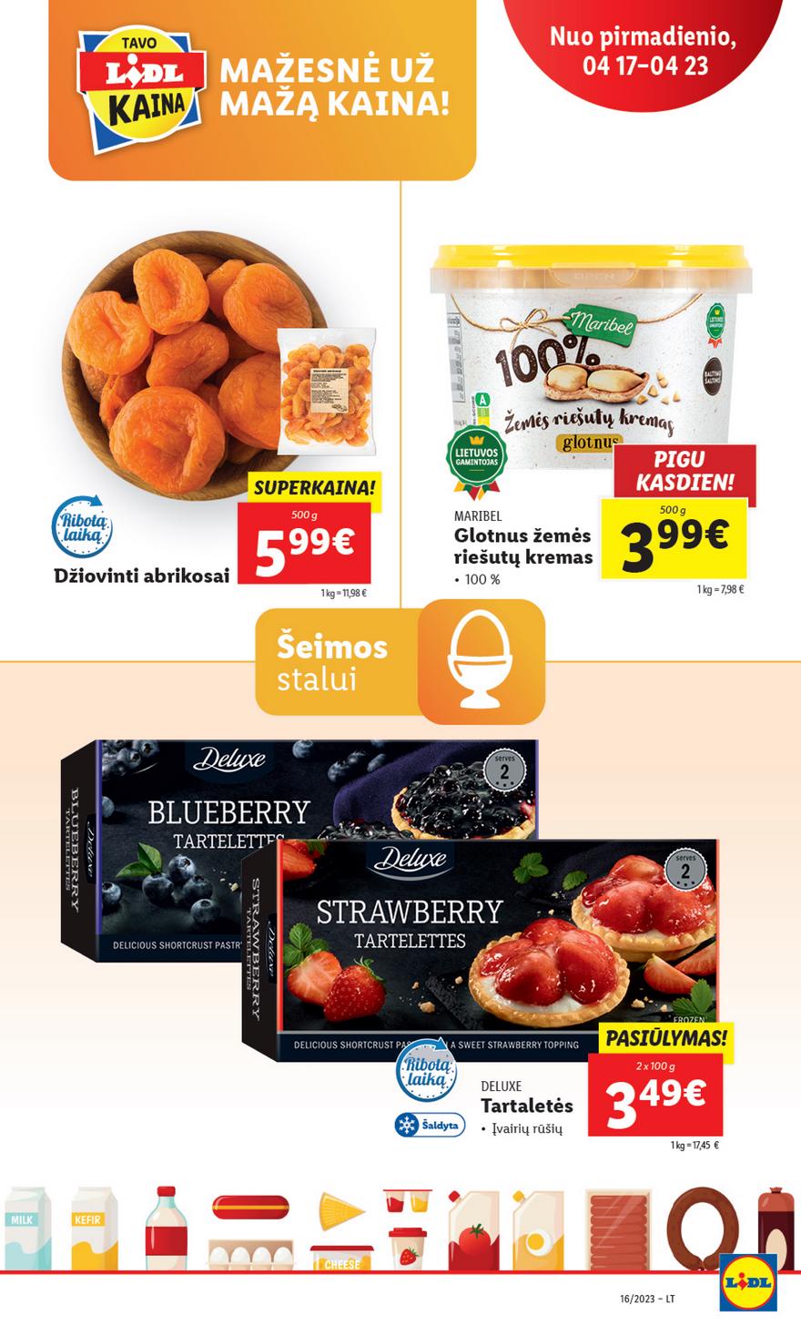 Lidl pasiūlymai akcijos nuo 
  2023-04-17 iki 
  2023-04-23 | Leidinukas.lt puslapis 53