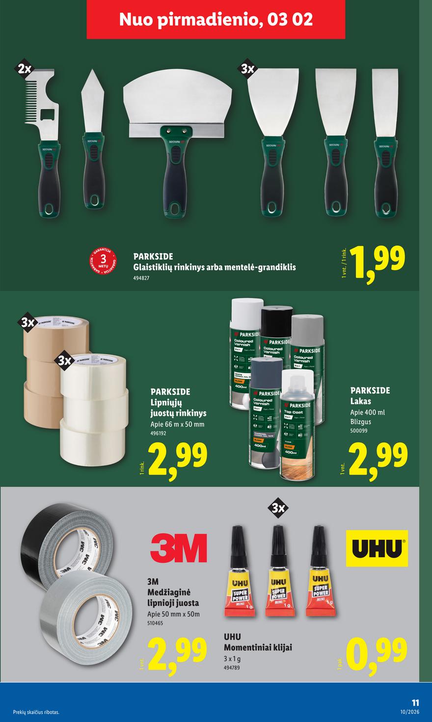 Lidl leidinys naujas akcijos nuo 
  2026-03-02 iki 
  2026-03-08 | Leidinukas.lt puslapis 11